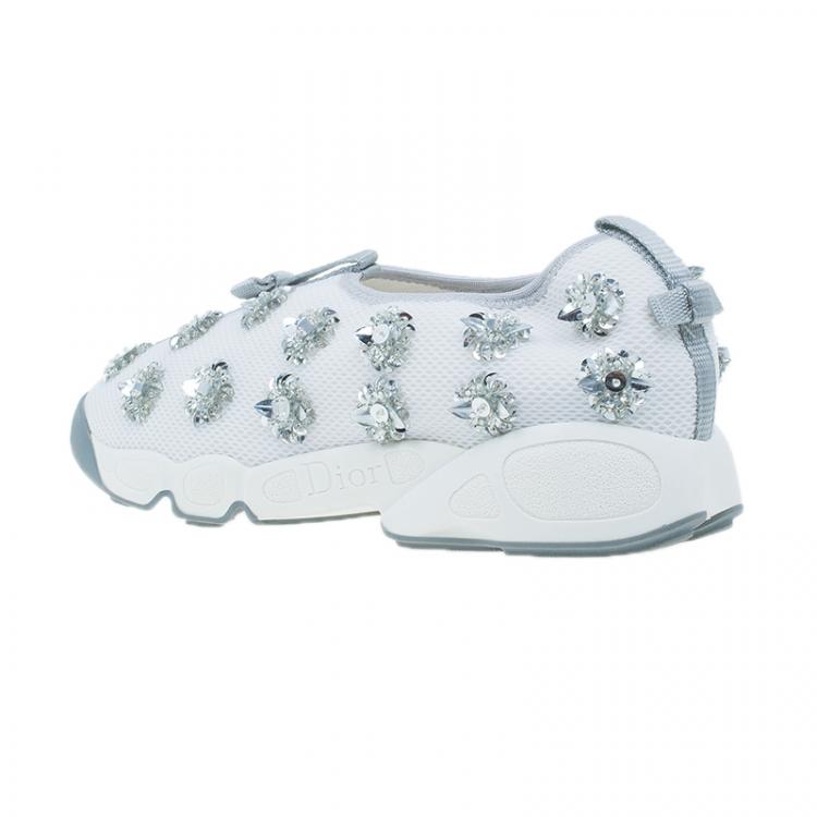 مملوكة مسبقًا Dior Two Tone Fusion Sneakers Size 39