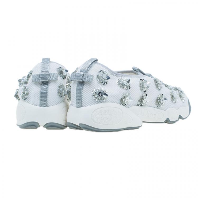 مملوكة مسبقًا Dior Two Tone Fusion Sneakers Size 39