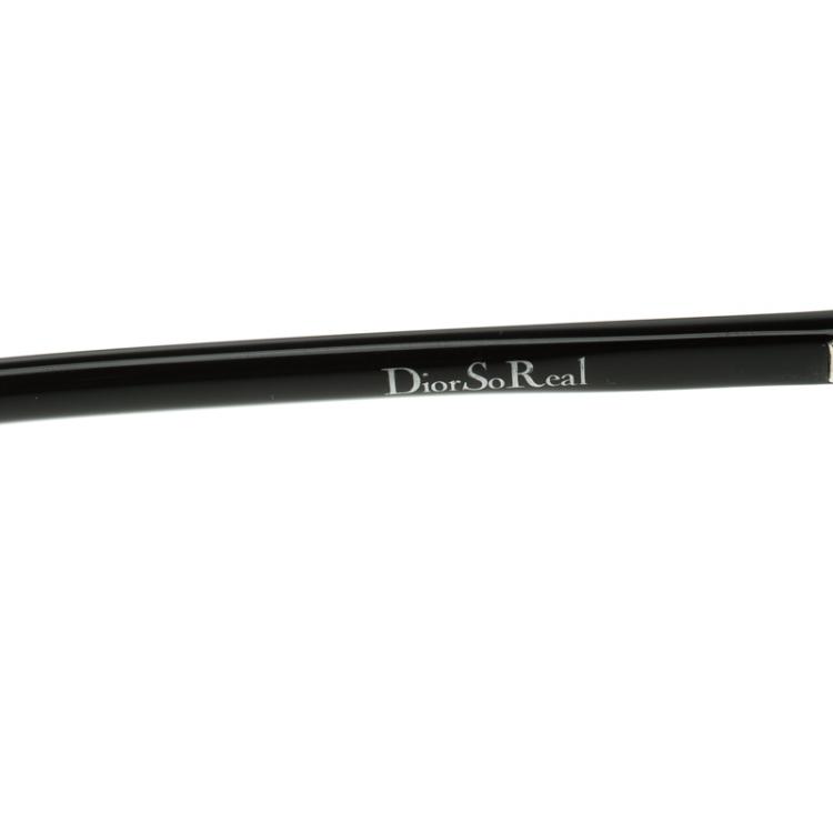 Pre Owned Dior Silver APPDC So Real Round Sunglasses