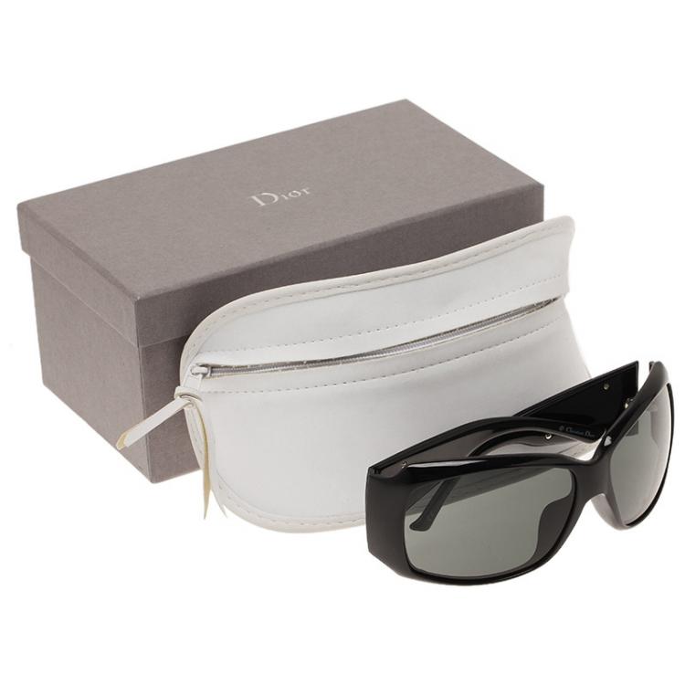 Pre Owned Dior Black Strassy 1 Sunglasses