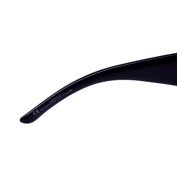 Pre Owned Dior Purple Limited Edition 609J8 Square Sunglasses