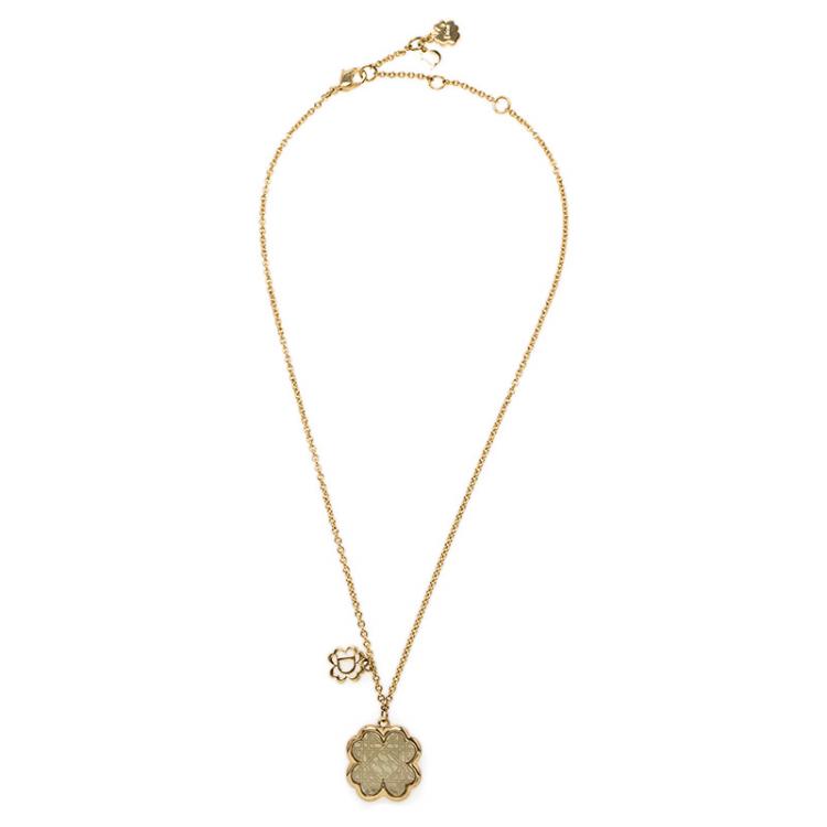 Dior Leaf Necklace 