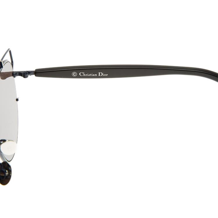 Pre Owned Dior Blue Technologic PQUA4 Cut Out Aviator Sunglasses