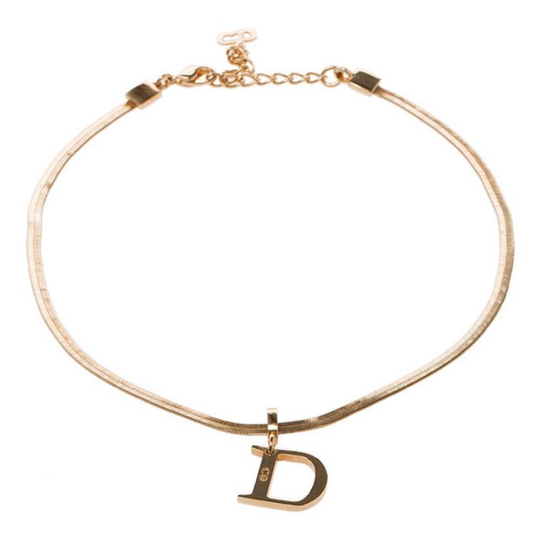 Dior d outlet necklace