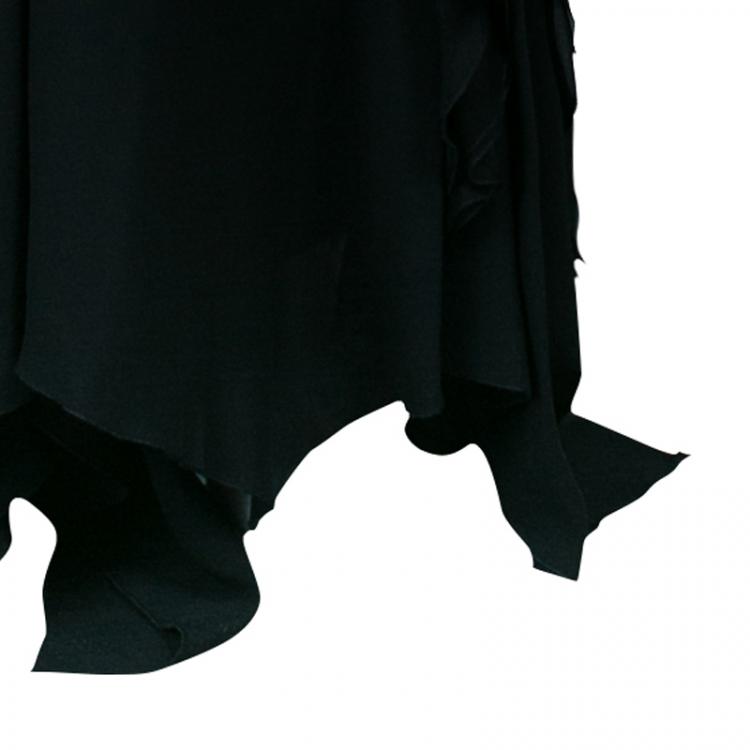 Pre Owned Dior Black Maxi Skirt M