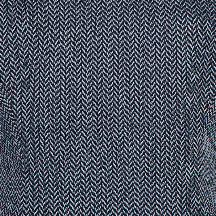 Pre Owned Dior Grey Sleeveless Wool Top M
