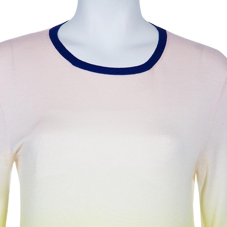مملوكة مسبقًا Dior Multicolor Ombre Sweater M