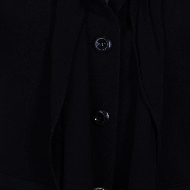 Pre Owned Dior Black Short Sleeve Jacket M