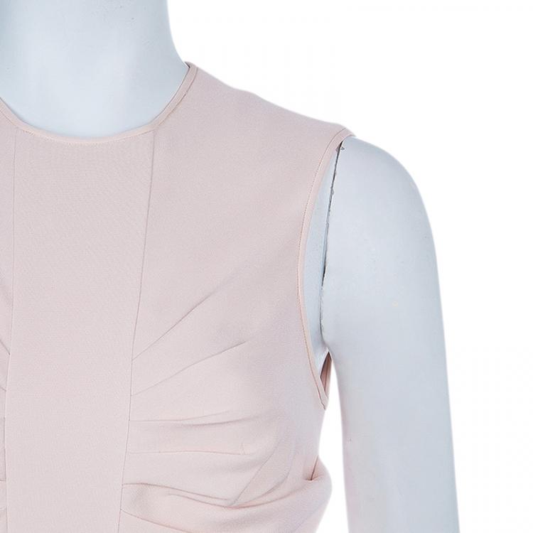 Pre Owned Dior Pink Sleeveless Dress M