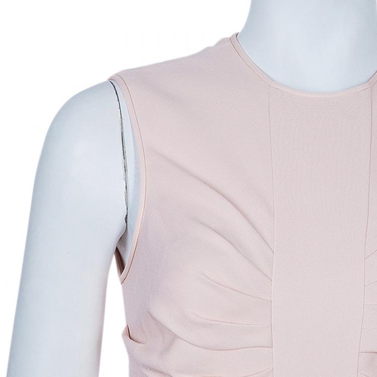 Pre Owned Dior Pink Sleeveless Dress M