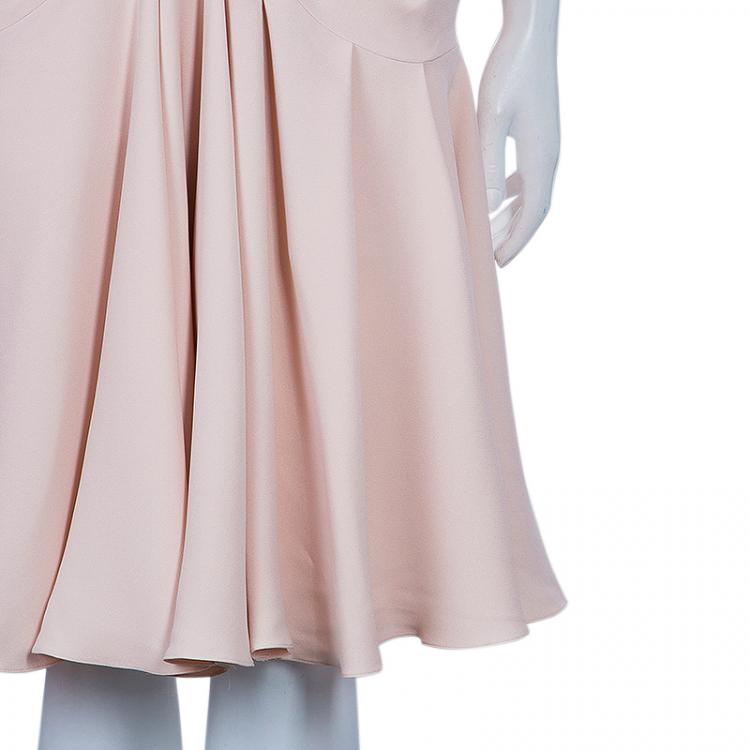 Pre Owned Dior Pink Sleeveless Dress M