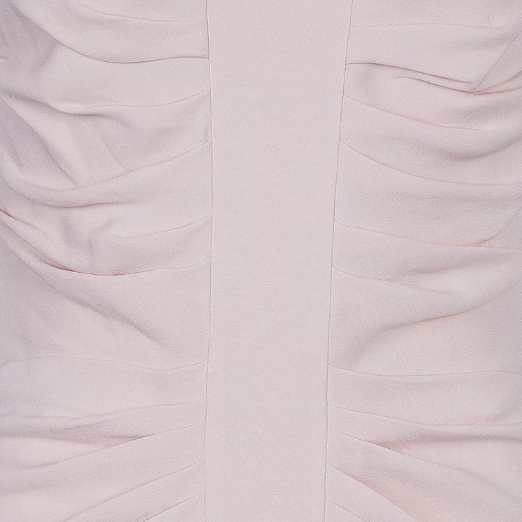Pre Owned Dior Pink Sleeveless Dress M