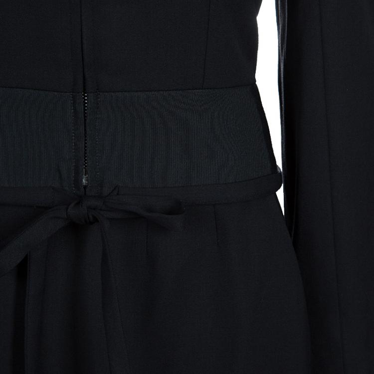 Pre Owned Dior Black Skirt Suit M