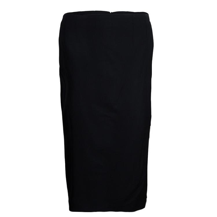 Pre Owned Dior Black Skirt Suit M