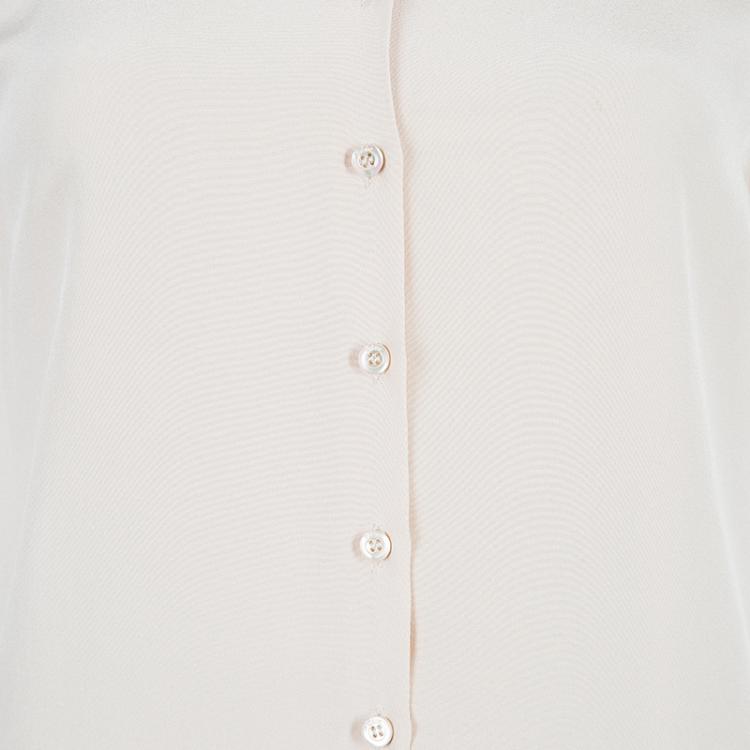 Pre Owned Dior Beige Button Down Shirt M