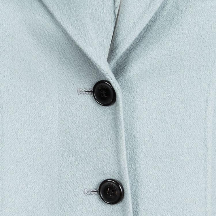 Pre Owned Dior Grey Cashmere Blazer M