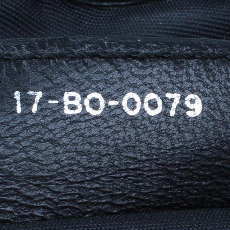 Pre Owned Dior Black Leather Large Cannage Le Trente Hobo Bag