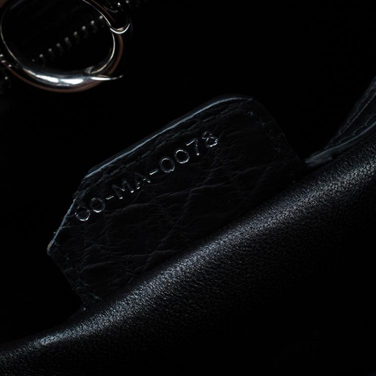 Pre Owned Dior Black Crocodile Leather 61 Tote