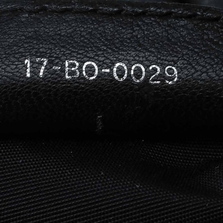 Pre Owned Dior Black Quilted Cannage Leather Le Trente Hobo