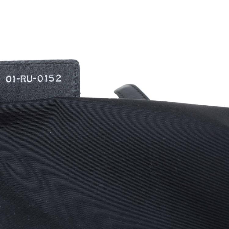 Pre Owned Dior Black Coated Canvas Medium Panarea Shopper Tote