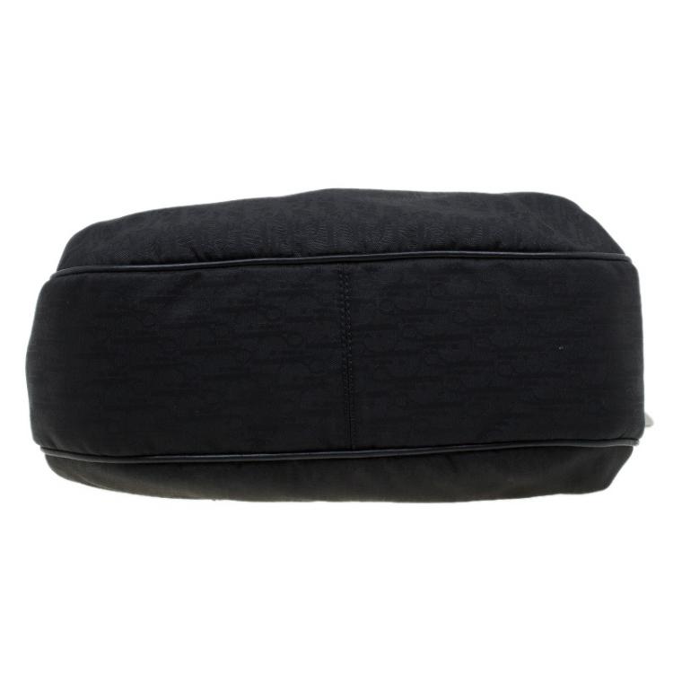Pre Owned Dior Black Canvas Lovely Hobo