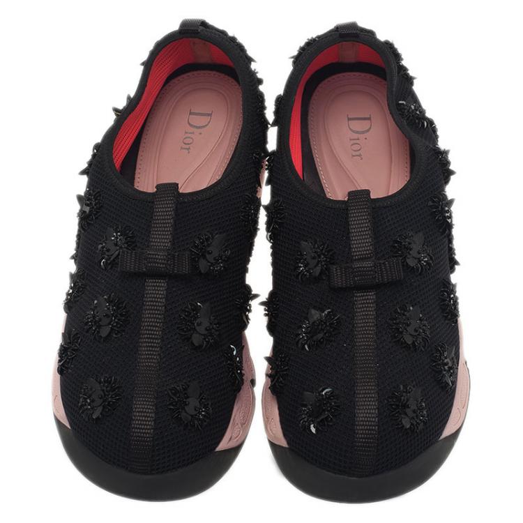 Pre Owned Dior Two Tone Fusion Sneakers Size 40