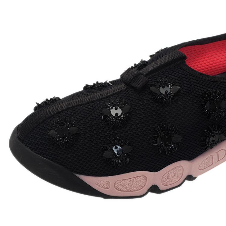 Pre Owned Dior Two Tone Fusion Sneakers Size 40
