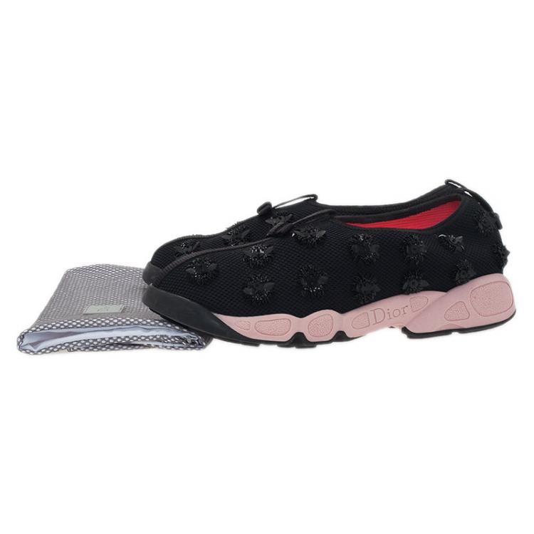 Pre Owned Dior Two Tone Fusion Sneakers Size 40