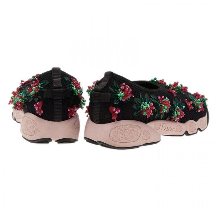 Pre Owned Dior Two Tone Fusion Sneakers Size 36