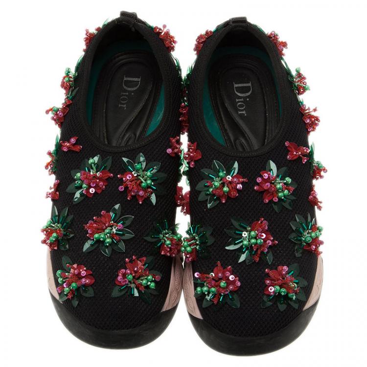 Pre Owned Dior Two Tone Fusion Sneakers Size 36