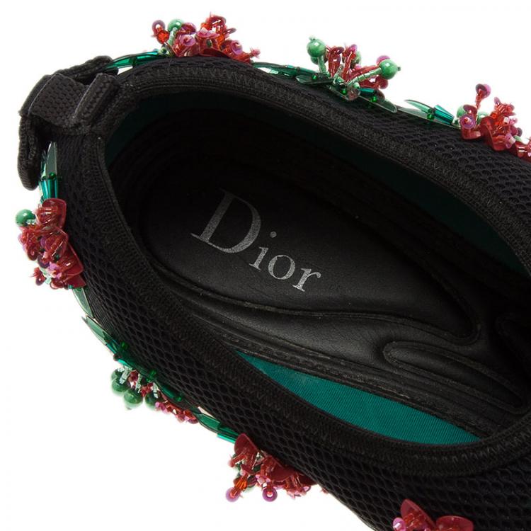 Pre Owned Dior Two Tone Fusion Sneakers Size 36