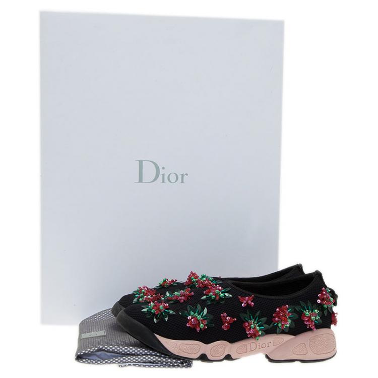 Pre Owned Dior Two Tone Fusion Sneakers Size 36