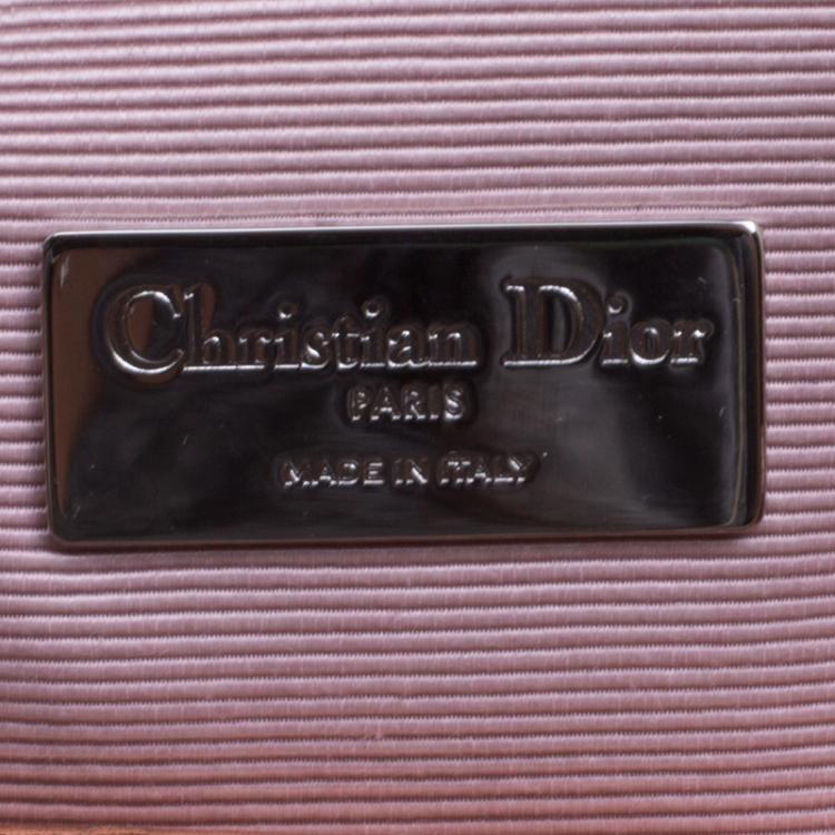 Pre Owned Dior Metallic Bronze Ceramic Effect Leather Stardust Backpack