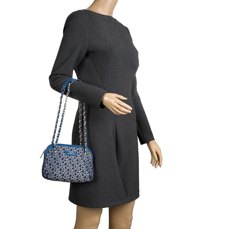 DKNY Blue Shoulder Bags