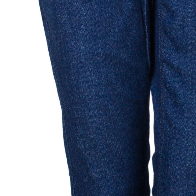 Pre Owned Dolce And Gabbana Wide Leg Denim Jeans M