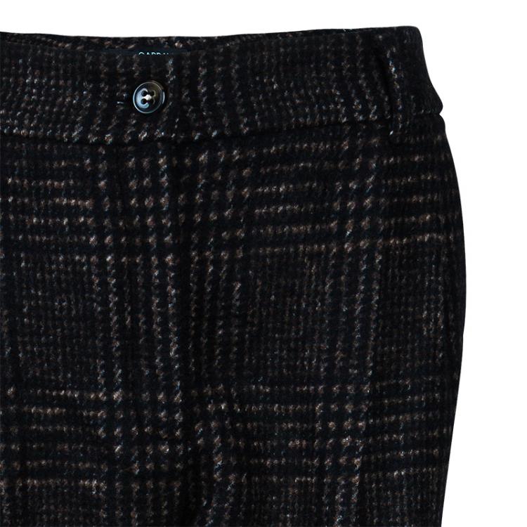 Pre Owned Dolce and Gabbana Tweed Wool Tailored Pants M