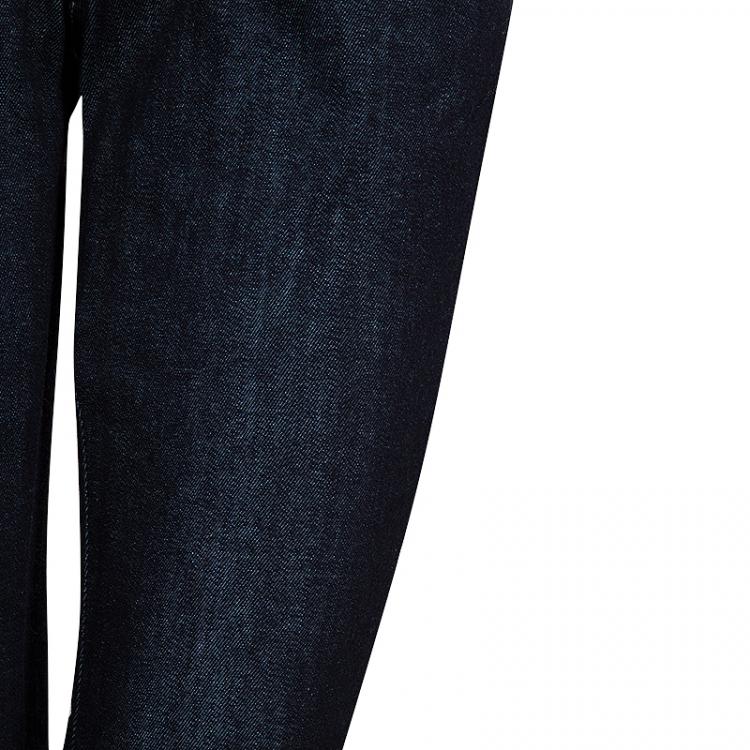 Pre Owned Dolce and Gabbana Blue Pretty Jeans S