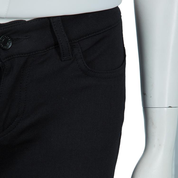 Pre Owned Dolce and Gabbana Black Cute Denim Trousers S