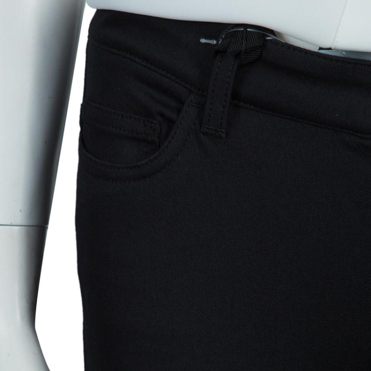 Pre Owned Dolce and Gabbana Black Cute Denim Trousers S