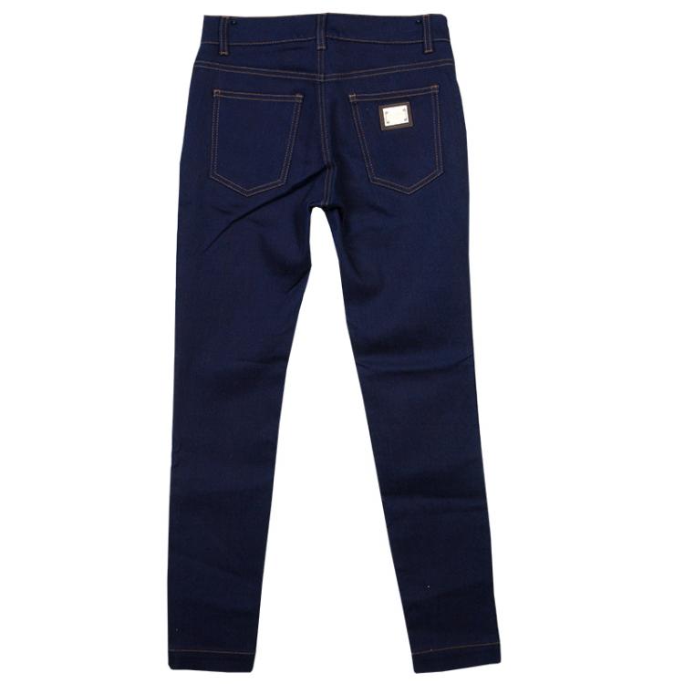 Louis Vuitton Washed Slim Jeans Washed Indigo. Size 36