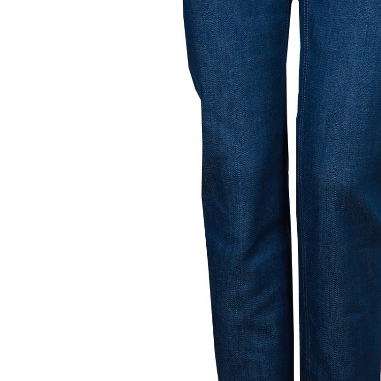 Pre Owned Dolce and Gabbana Indigo Medium Wash Denim Cute Skinny Jeans L