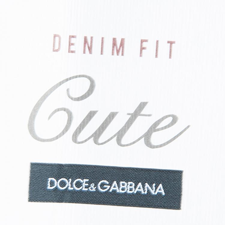 Pre Owned Dolce and Gabbana Cute Dark Wash Jeans XS