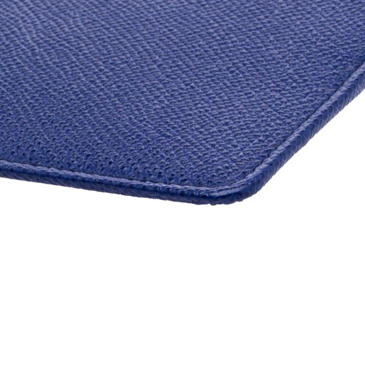 Pre Owned Dolce and Gabbana Indigo Leather Clutch