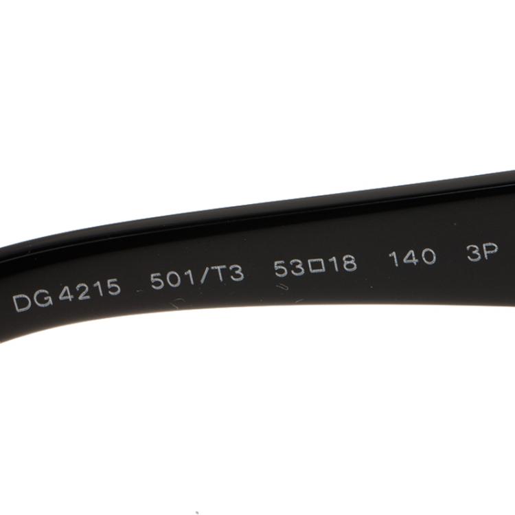 مملوكة مسبقًا Dolce and Gabbana Mosaico Special Edition Black DG 4215 Cat Eye Polarized Sunglasses