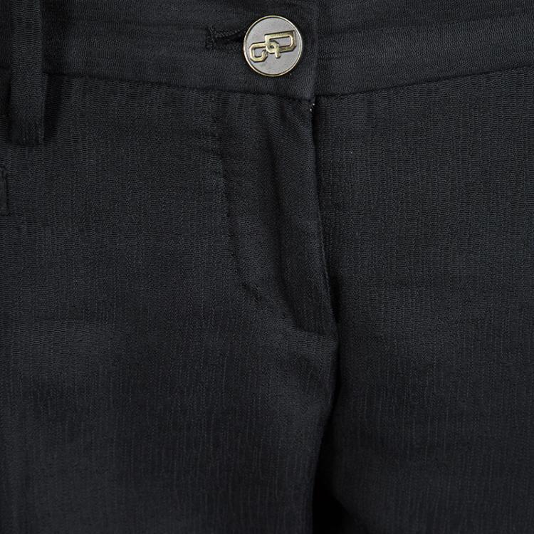 Pre Owned Dolce and Gabbana Black Tailored Pant Suit M