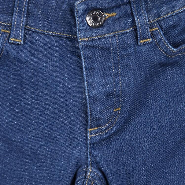 Pre Owned Dolce and Gabbana Blue Denim Stretch Skinny Cute Jeans S