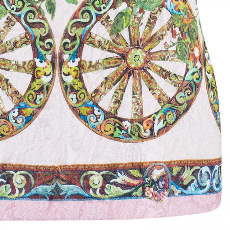 Pre Owned Dolce and Gabbana Floral Top M