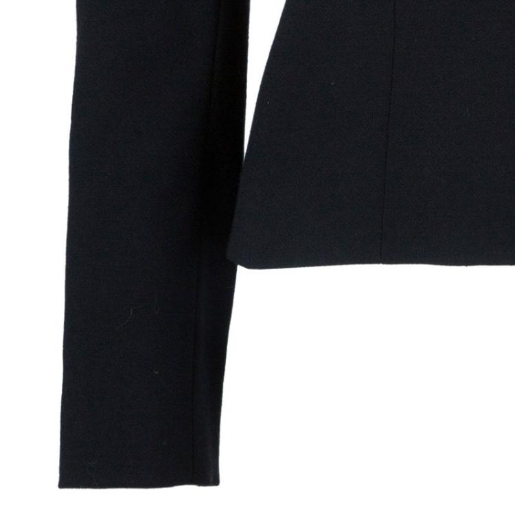 Pre Owned Dolce and Gabbana Black Skirt Suit S