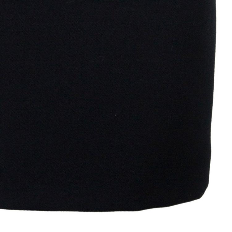Pre Owned Dolce and Gabbana Black Skirt Suit S
