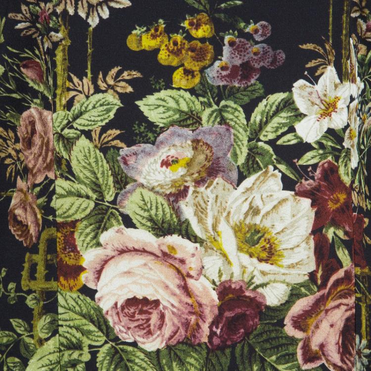 Pre Owned Dolce and Gabbana Floral Long Sleeve Top S